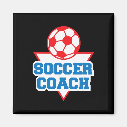 Fußballtrainer Anerkennung  Magnet (Vorne)