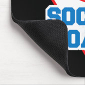 Fußballtrainer Anerkennung Mousepad (Ecke)