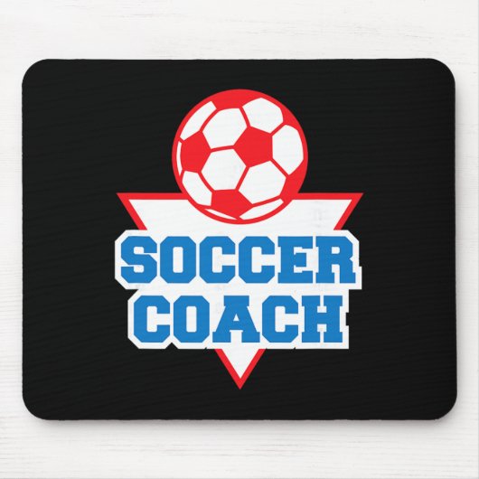Fußballtrainer Anerkennung Mousepad (Vorne)