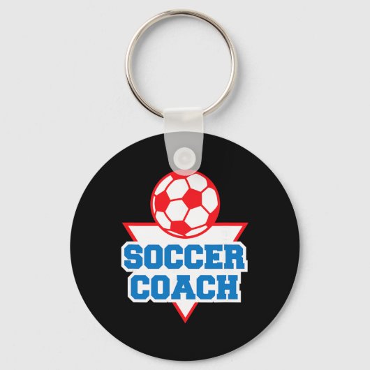 Fußballtrainer Anerkennung  Schlüsselanhänger (Vorderseite)