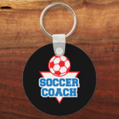 Fußballtrainer Anerkennung  Schlüsselanhänger (Vorderseite)