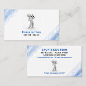 Fußballtrainer | Berufliche Visitenkarte (Vorne/Hinten)