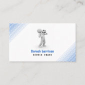 Fußballtrainer | Berufliche Visitenkarte (Vorderseite)