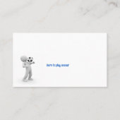 Fußballtrainer | Berufliche Visitenkarte (Rückseite)