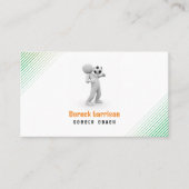 Fußballtrainer | Berufliche Visitenkarte (Vorderseite)