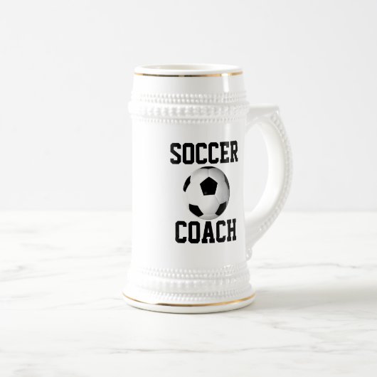 Fußballtrainer Bierglas (VorderseiteRechts)