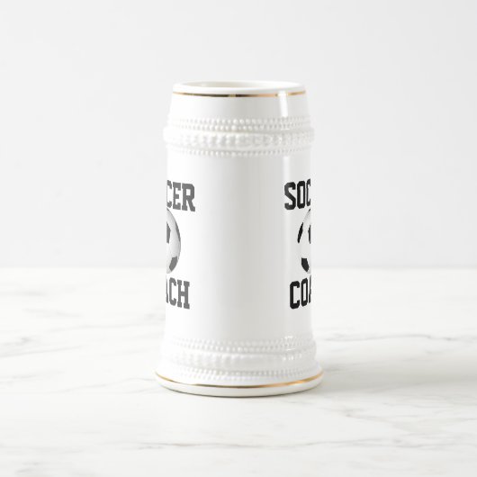 Fußballtrainer Bierglas (Mittel)