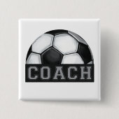 Fußballtrainer Button (Vorderseite)