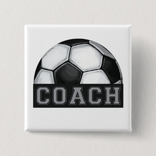 Fußballtrainer Button (Vorderseite)