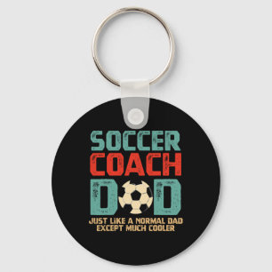 Fußballtrainer Dad Schlüsselanhänger