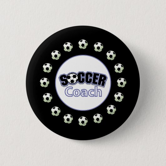 Fußballtrainer Danke, Bälle Button (Vorderseite)