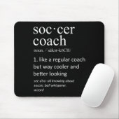 Fußballtrainer Definition Sport Lustiger Trainer Mousepad (Mit Mouse)