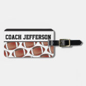 Fußballtrainer | DIY Text Gepäckanhänger (Vorderseite horizontal)