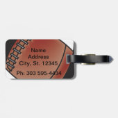 Fußballtrainer | DIY Text Gepäckanhänger (Rückseite horizontal)