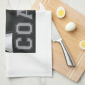 Fußballtrainer Handtuch (Viertel Falte)