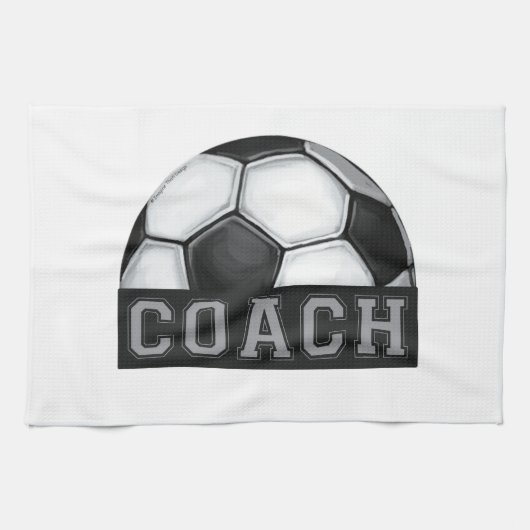 Fußballtrainer Handtuch (Horizontal)