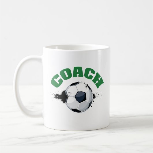 Fußballtrainer-Kaffeetasse Kaffeetasse (Links)