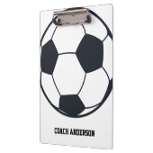 Fußballtrainer Klemmbrett (Links)