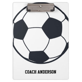 Fußballtrainer Klemmbrett