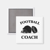 Fußballtrainer Magnet (Vorderseite/Rückseite)