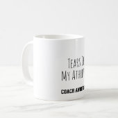 Fußballtrainer-Mug Reise Best Lustig Danke Kaffeetasse (Vorderseite Links)