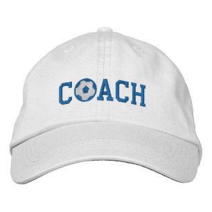 Fußballtrainer-Mütze Bestickte Baseballkappe
