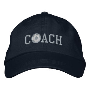 Fußballtrainer-Mütze Bestickte Baseballkappe