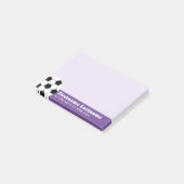 Fußballtrainer oder Lehrer - Moderner Zeichn Post-it Klebezettel (angewinkelt)