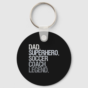 Fußballtrainer Papa  Schlüsselanhänger