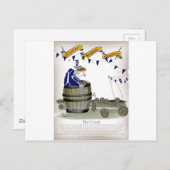 Fußballtrainer Postkarte (Vorne/Hinten)