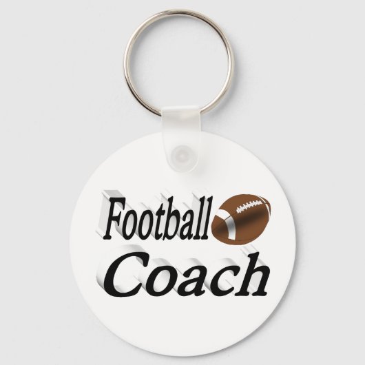 Fußballtrainer Schlüsselanhänger (Vorderseite)