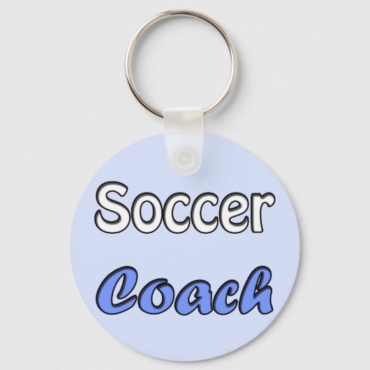 Fußballtrainer Schlüsselanhänger (Vorderseite)