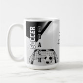 Fußballtrainer Sport Kaffeetasse (Links)