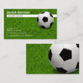 Fußballtrainer | Sport Visitenkarte (Vorne/Hinten)