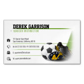 Fußballtrainer | Sportgeschenke Magnetische Visitenkarte (Vorderseite)