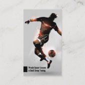 Fußballtrainer | Sportgeschenke Visitenkarte (Rückseite)