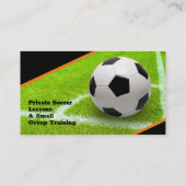 Fußballtrainer | Sportgeschenke Visitenkarte (Rückseite)
