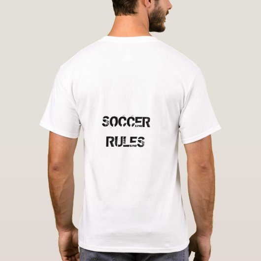 Fußballtrainer T-Shirt (Rückseite)