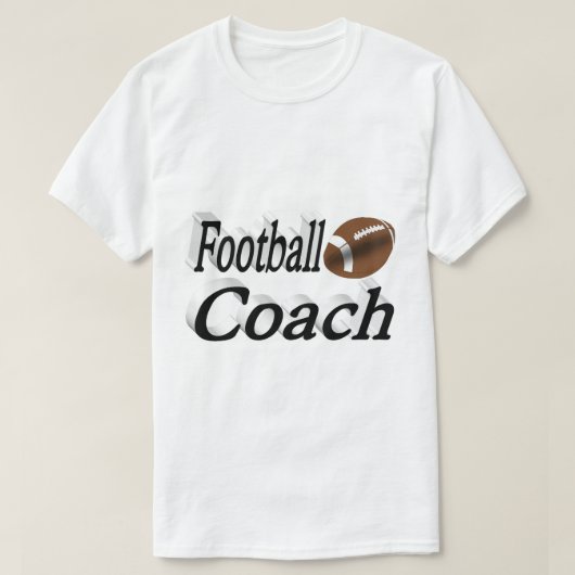 Fußballtrainer T-Shirt (Design vorne)