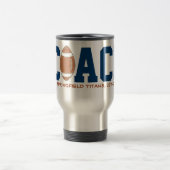 Fußballtrainer-Tasse Reisebecher (Mittel)