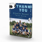 Fußballtrainer-Teamfoto Fotoblock (Rechts)