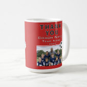 Fußballtrainer-Teamfoto Kaffeetasse (VorderseiteRechts)
