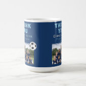 Fußballtrainer-Teamfoto Kaffeetasse (Mittel)