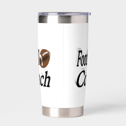 Fußballtrainer Thermobecher (Links)