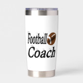 Fußballtrainer Thermobecher (Rückseite)