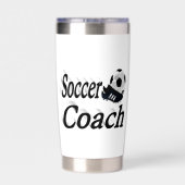 Fußballtrainer Thermobecher (Rückseite)