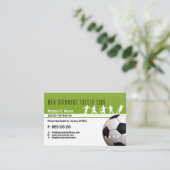 Fußballtrainer-Trainer | Sportgeschenke Visitenkarte (Stehend Vorderseite)