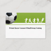 Fußballtrainer-Trainer | Sportgeschenke Visitenkarte (Rückseite)