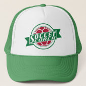 Fußballtrainer Truckerkappe (Vorderseite)