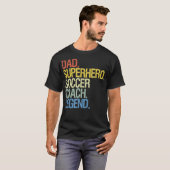 Fußballtrainer Vater T-Shirt (Vorne ganz)